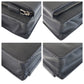 PRADA Business bag leather Dark Grey SilverMetal Business bag briefcase A4 compatible Safiano Triangle With logo mens Used Authentic