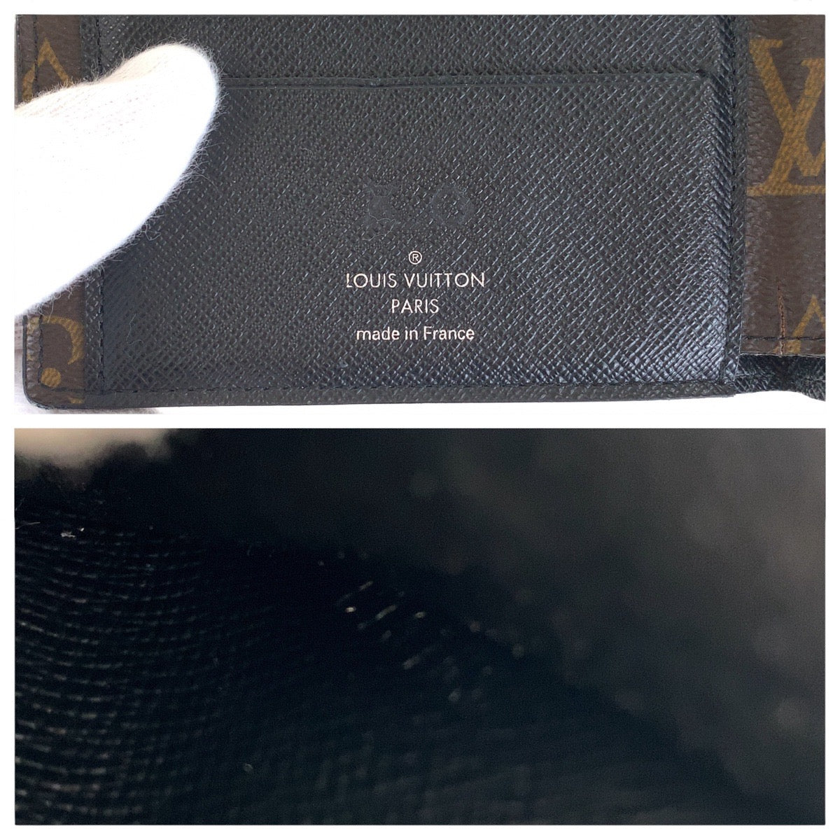 LOUIS VUITTON Bifold Wallet M60411 PVC, Leather Brown Black SilverMetal Folding wallet Compact wallet Monogram Macasa Portefeuille Mindoro mens Used Authentic