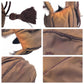 PRADA Shoulder Bag Nylon Brown Beads logo Women Used Authentic