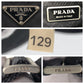 PRADA Shoulder Bag Nylon Black black Shoulder back pochette Test Triangular logo mens Used Authentic