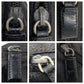 PRADA Shoulder Bag Nylon Black black Shoulder back pochette Test Triangular logo mens Used Authentic