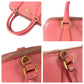 PRADA Handbag BL0838 leather Pink Gold Metal Saffiano Lacus