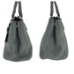 PRADA Shoulder Bag BN2579 leather Grey SilverMetal Shoulder Bag Tote Bag Handbag 2way Vitterodino logo Women Used Authentic