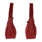 PRADA Handbag MV515 Nylon Red Silver Metal Handbag accessory pouch Tessuto Hobo Triangle With logo Women Used Authentic