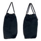 PRADA Tote Bag BN1105 Nylon Black SilverMetal Tote Bag Shoulder Bag 2way Test Logo embossed Women Used Authentic