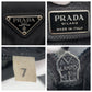 PRADA Shoulder Bag Nylon Black black Shoulder back pochette Test Triangular logo Women Used Authentic
