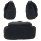 PRADA Shoulder Bag Nylon Black black Shoulder back pochette Test Triangular logo Women Used Authentic
