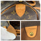 LOUIS VUITTON Boston Duffel bag M41426 PVC Brown Boston Duffel bag Handbag Monogram Keepall 50 Women Used Authentic