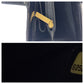 CHANEL Tote Bag enamel Black Gold Metal