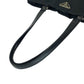 PRADA Tote Bag B11213 Nylon Black SilverMetal Tote Bag Shoulder Bag Test Triangle With logo Women Used Authentic