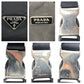 PRADA Shoulder Bag Nylon black Shoulder Bag Unisex Test Triangular logo mens Used Authentic