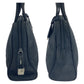 PRADA Handbag Nylon Black SilverMetal Handbag Test Triangle With logo Women Used Authentic