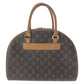 LOUIS VUITTON Tote Bag M50204 PVC, Leather Brown Gold Metal Tote Bag handbag Monogram Special Order SPO Nolita Women Used Authentic