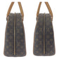 LOUIS VUITTON Tote Bag M50204 PVC, Leather Brown Gold Metal Tote Bag handbag Monogram Special Order SPO Nolita Women Used Authentic
