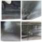 PRADA Tote Bag Leather, Plastic Black Silver Metal Tote Bag handbag Plastic Chain Women Used Authentic