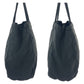 PRADA Tote Bag Nylon Black SilverMetal Tote Bag Shoulder Bag Test Triangle With logo Women Used Authentic