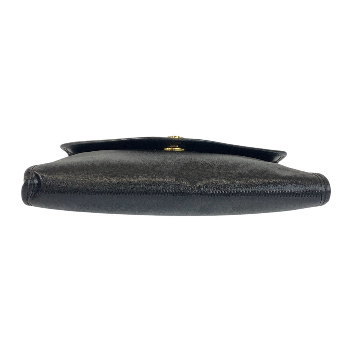 Dior Shoulder Bag leather Black GoldMetal