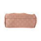GUCCI Tote Bag 002 1075 GG canvas Pink Beige SilverMetal Tote Bag Shoulder Bag Women Used Authentic