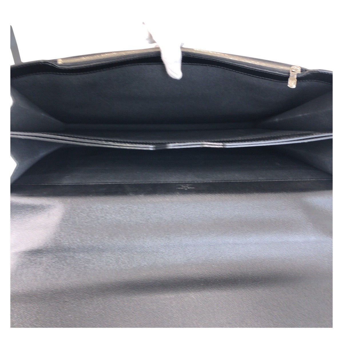 LOUIS VUITTON Business bag M54532 Epi Leather Noir Black SilverMetal Business bag briefcase Epi Robusto mens Used Authentic