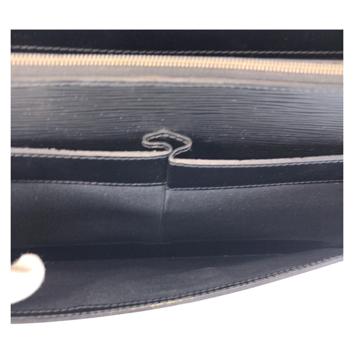 LOUIS VUITTON Business bag M54532 Epi Leather Noir Black SilverMetal Business bag briefcase Epi Robusto mens Used Authentic