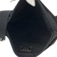 PRADA Shoulder Bag Nylon Black Silver Metal Shoulder Bag pochette Test Triangle With logo Women Used Authentic