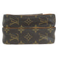 LOUIS VUITTON Shoulder Bag M45236 PVC, Leather Brown Gold Metal Shoulder Bag pochette Monogram Amazone Women Used Authentic