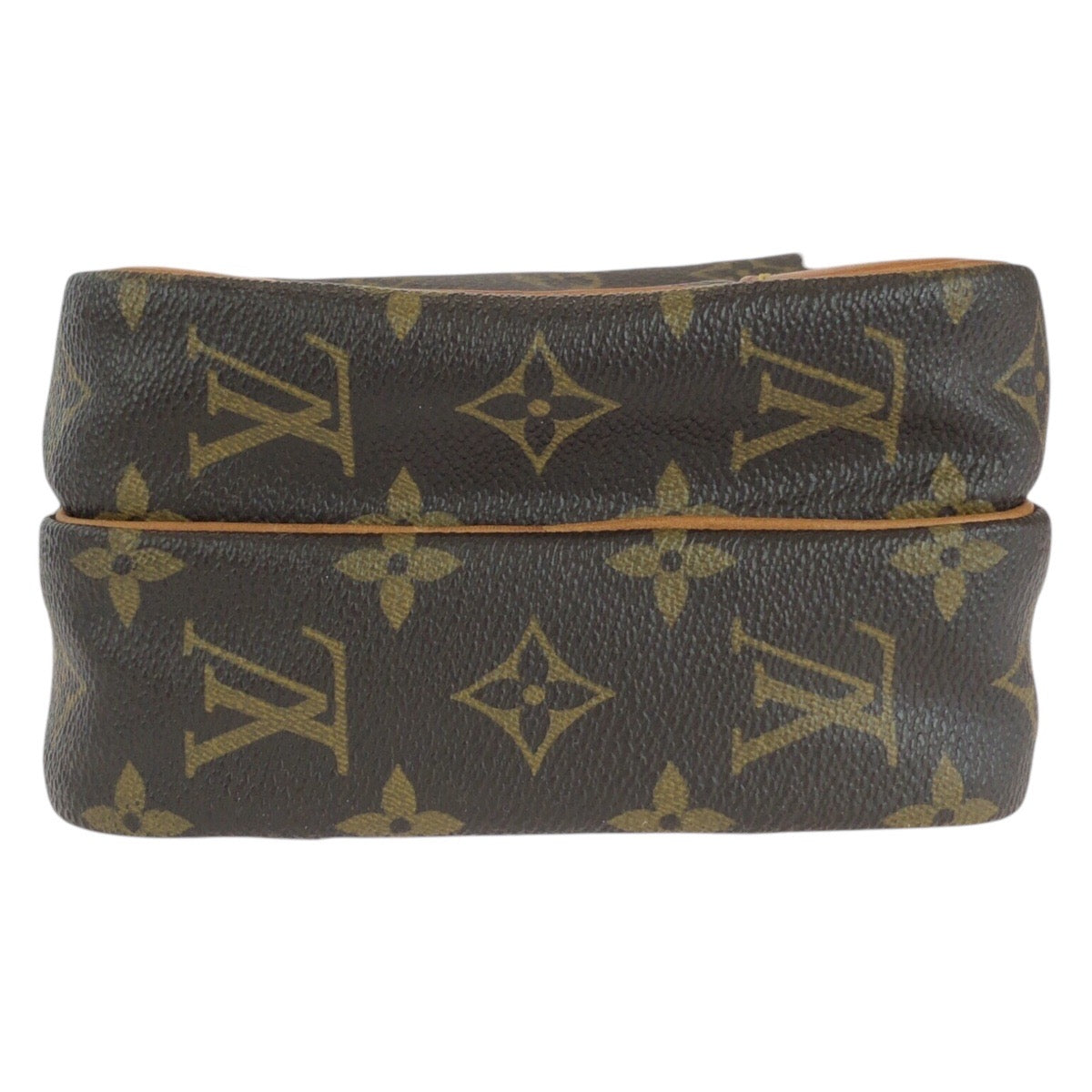 LOUIS VUITTON Shoulder Bag M45236 PVC, Leather Brown Gold Metal Shoulder Bag pochette Monogram Amazone Women Used Authentic