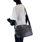 LOUIS VUITTON Shoulder Bag M30152 Taiga Ardoise Black SilverMetal Shoulder Bag Crossbody Taiga reporter mens Used Authentic