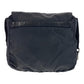 PRADA Shoulder Bag Nylon, Leather Black SilverMetal Crossbody Shoulder Bag Messenger Bag Test Triangle With logo mens Used Authentic