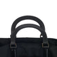PRADA Business bag Nylon, Leather Black Gunmetal Business bag Briefcase 2way Test Triangle With logo mens Used Authentic