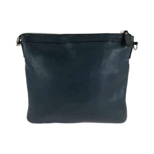 GUCCI Shoulder Bag 233329 leather Dark Grey SilverMetal Shoulder Bag pochette mens Used Authentic