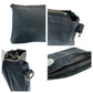 GUCCI Shoulder Bag 233329 leather Dark Grey SilverMetal Shoulder Bag pochette mens Used Authentic