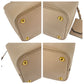 PRADA Handbag 1BA212 leather Pink Beige Gold Metal Handbag Safiano Panniers Women Used Authentic
