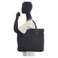 GUCCI Tote Bag 122797 GG canvas, leather Black SilverMetal Tote Bag Shoulder Bag Women Used Authentic