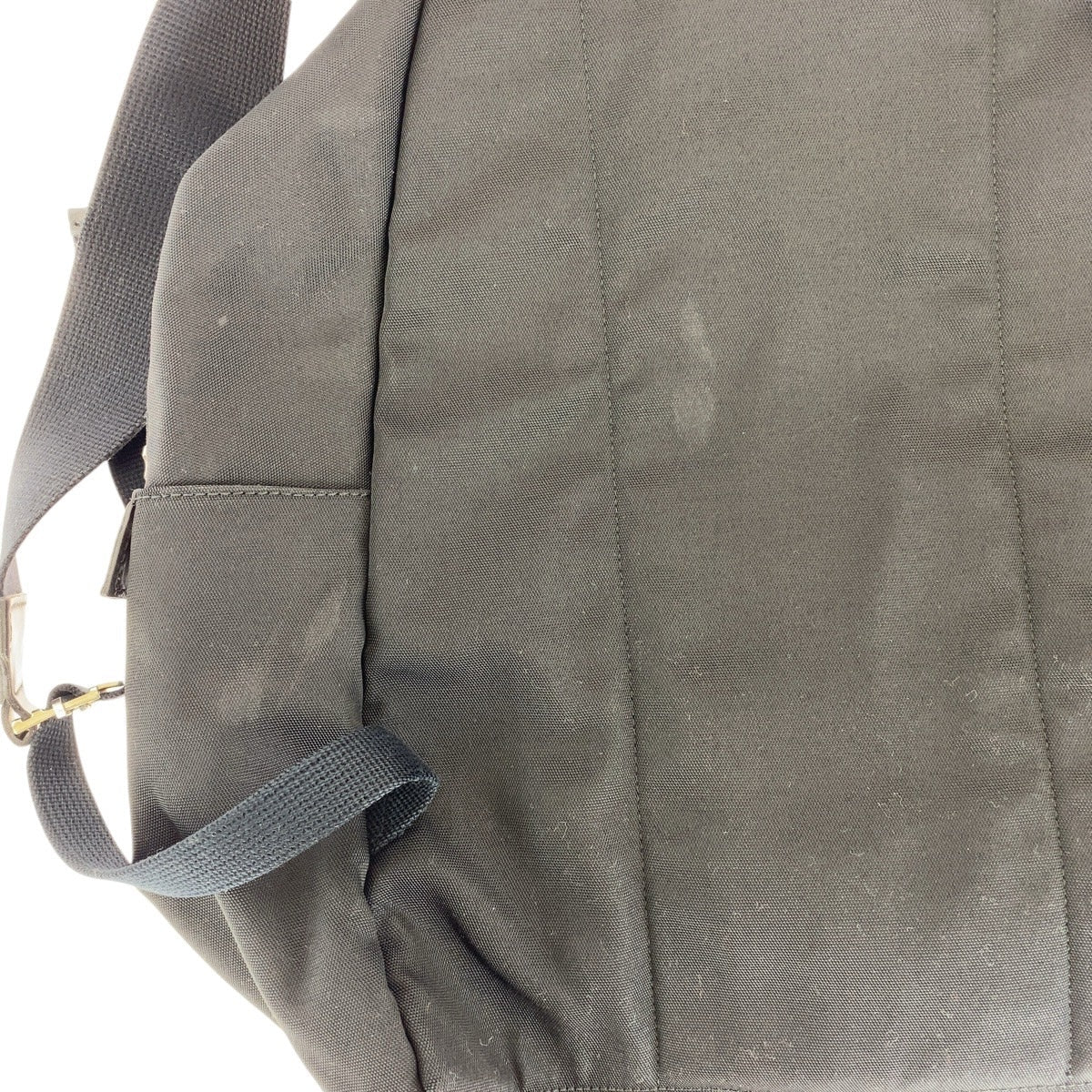 GUCCI Backpack 268184 canvas black Sherry line