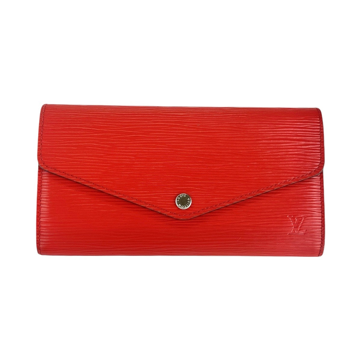 LOUIS VUITTON Long Wallet Purse M60723 Epi Leather Coklico Long wallet Epi Portefeuille Sarah Women Used Authentic