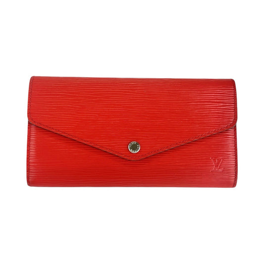 LOUIS VUITTON Long Wallet Purse M60723 Epi Leather Coklico Long wallet Epi Portefeuille Sarah Women Used Authentic