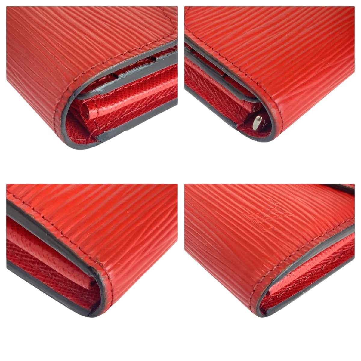LOUIS VUITTON Long Wallet Purse M60723 Epi Leather Coklico Long wallet Epi Portefeuille Sarah Women Used Authentic