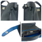 FENDI Business bag 7VA447 leather Black SilverMetal Business bag briefcase Peekaboo x light mens Used Authentic