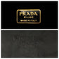 PRADA Backpack Nylon black Backpack Backpack Test embroidery Women Used Authentic