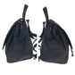 PRADA Backpack Nylon black Backpack Backpack Test embroidery Women Used Authentic