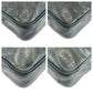 GUCCI Business bag 208463 PVC, Leather Grey SilverMetal Business bag briefcase GG implementation mens Used Authentic