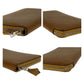 LOUIS VUITTON Tri-fold wallet M63529 leather Beige Greige Gold Metal Folding wallet Compact wallet Monogram Unplant Portefeuille Victorine Women Used Authentic