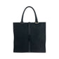 GUCCI Tote Bag 002 1064 GG canvas Black SilverMetal Tote Bag handbag Jackie Women Used Authentic