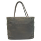 PRADA Tote Bag Nylon khaki Tote Bag handbag Triangular logo Women Used Authentic