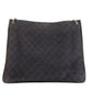 GUCCI Shoulder Bag 90656 GG canvas Black SilverMetal Crossbody Shoulder Bag Women Used Authentic
