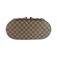 LOUIS VUITTON Tote Bag N51120 PVC Brown Gold Metal Tote Bag Shoulder Bag Damier Manosque GM Women Used Authentic