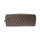 LOUIS VUITTON Handbag N41455 PVC Brown Gold Metal Handbag Boston Duffel bag Damier Ebene Nolita Women Used Authentic
