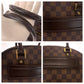 LOUIS VUITTON Handbag N41455 PVC Brown Gold Metal Handbag Boston Duffel bag Damier Ebene Nolita Women Used Authentic
