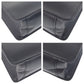 PRADA Business bag leather Black SilverMetal Business bag briefcase Safiano mens Used Authentic